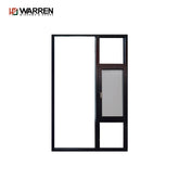 Warren Germany Hardware Modern Slim Tilt Turn Double Tempered Glass Aluminum Casement Windows French Window